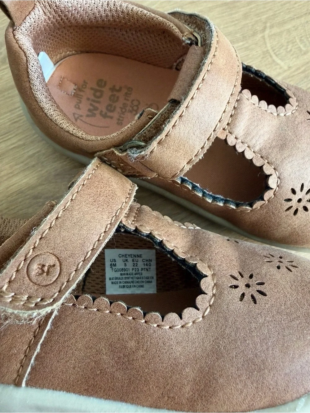 Stride Rite Baby Girls’ Cheyenne Mary Jane | 6T